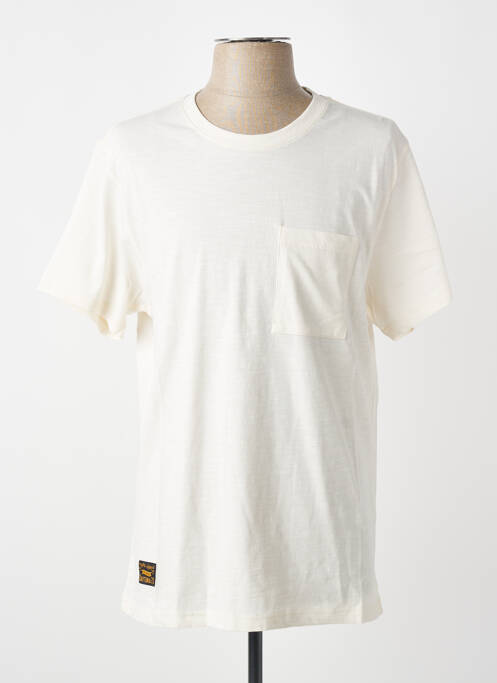 Tricou elasticitate mâneci scurte bej DAYTONA homme