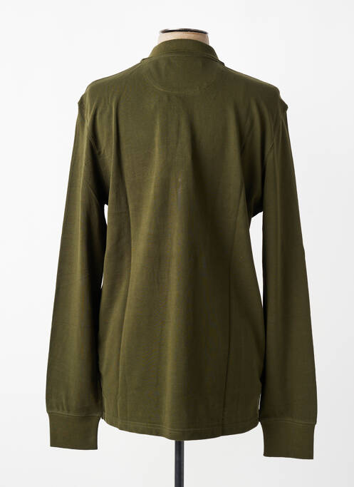 Polo mâneci lungi mâneci lungi verde DAYTONA homme