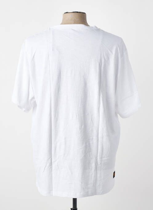 Tricou elasticitate mâneci scurte alb DAYTONA homme