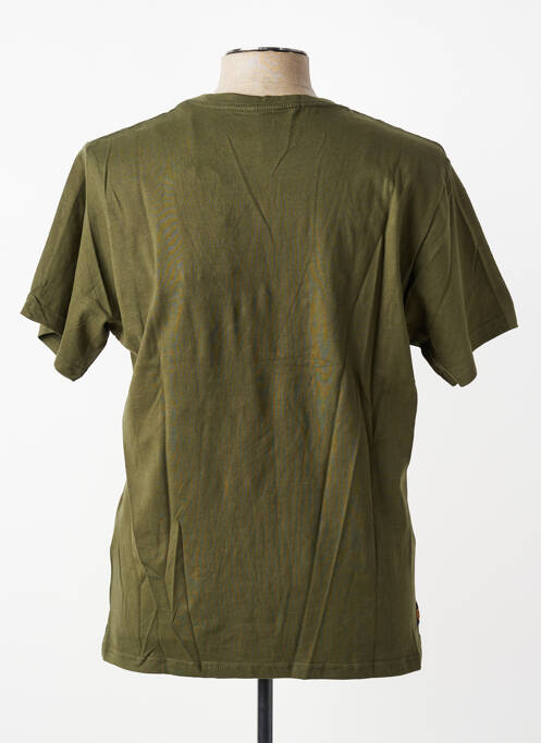 Tricou elasticitate mâneci scurte verde DAYTONA homme