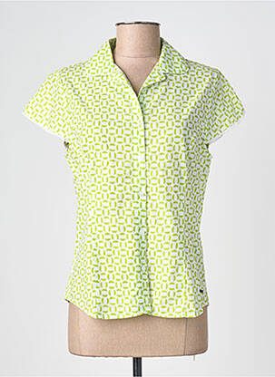 Cămașă mâneci scurte mâneci scurte verde AGATHE & LOUISE femme