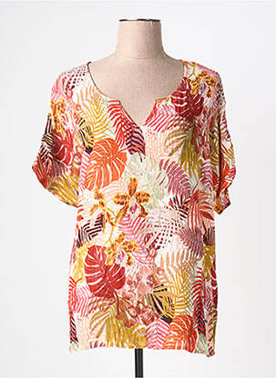 Bluză mâneci scurte mâneci scurte roșu L'ATELIER D'ANNA femme