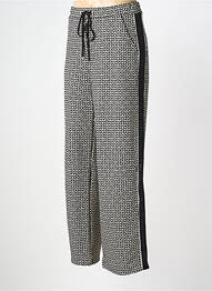 Pantalon larg buzunare mărime normală negru MALOKA femme