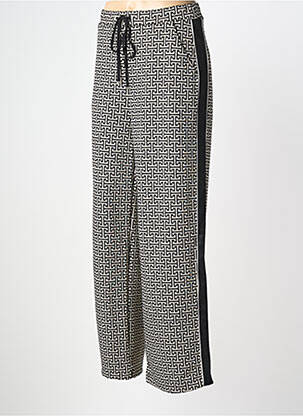 Pantalon larg buzunare mărime normală negru MALOKA femme