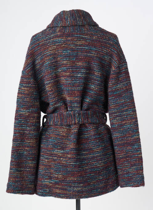 Palton scurt buzunare fără glugă albastru LA FEE MARABOUTEE femme