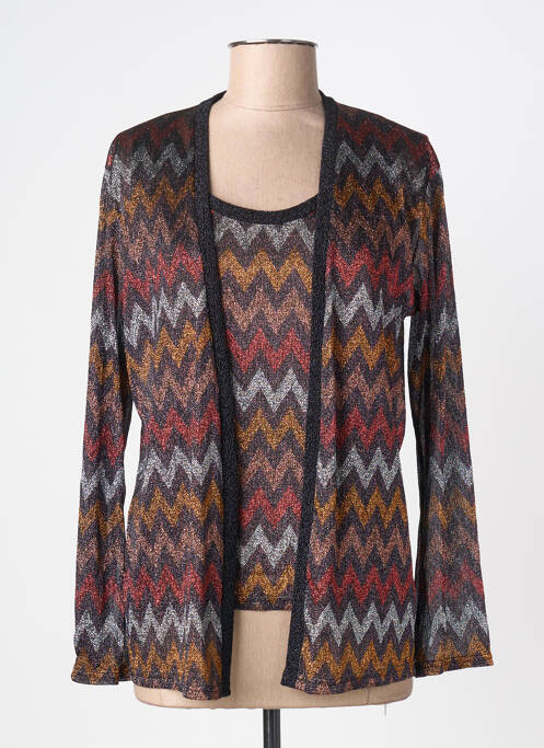 Twin-set croială fluidă albastru EMA BLUE'S femme