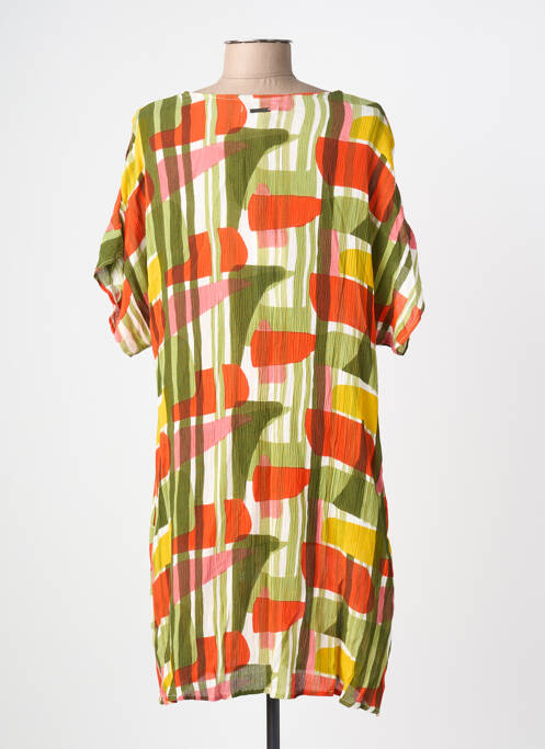 Rochie scurtă mâneci scurte mâneci scurte verde L'ATELIER D'ANNA femme