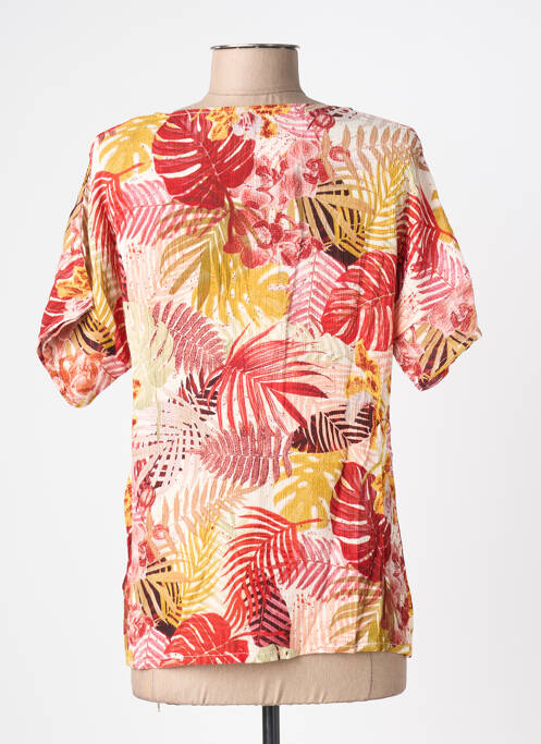 Top croială fluidă mâneci scurte roșu L'ATELIER D'ANNA femme