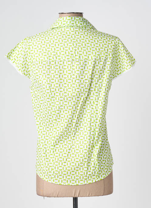Cămașă mâneci scurte mâneci scurte verde AGATHE & LOUISE femme