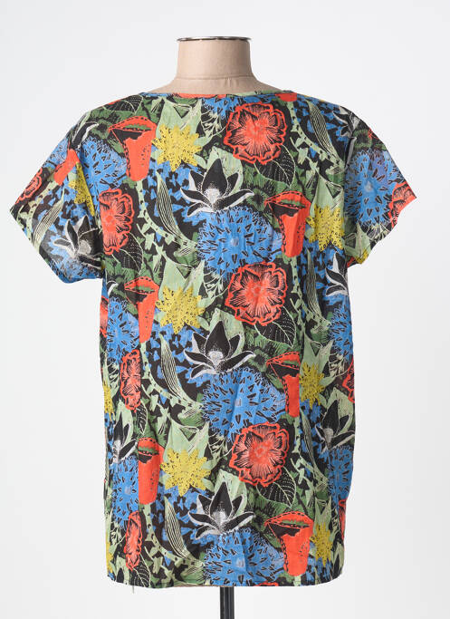 Top mâneci scurte mâneci scurte verde AGATHE & LOUISE femme