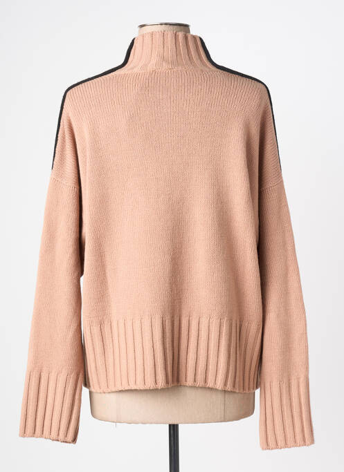 Vestă cu mâneci lungi strânsă pe partea de jos bej LES BLONDINETTES femme