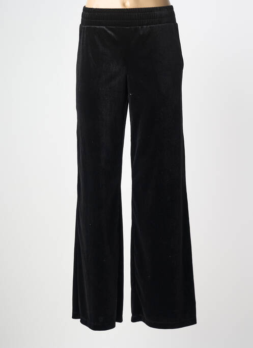 Pantalon evazat elasticitate talie înaltă negru ACCESS FASHION femme