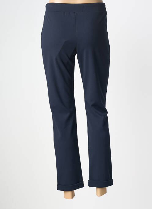 Pantalon 7/8 talie elastică mărime normală albastru LA FEE MARABOUTEE femme