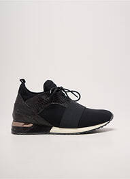 Adidași vârf rotund toc plat până la 3 cm negru REQINS femme