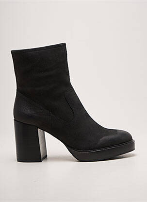 Botine/ghete toc pătrat toc de 7 la 9 cm negru EMILIE KARSTON femeie