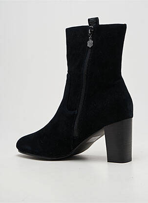 Botine/ghete toc pătrat toc de 7 la 9 cm negru EMILIE KARSTON femeie