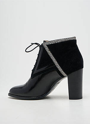Botine/ghete material neted toc de 7 la 9 cm negru MELLOW YELLOW femeie