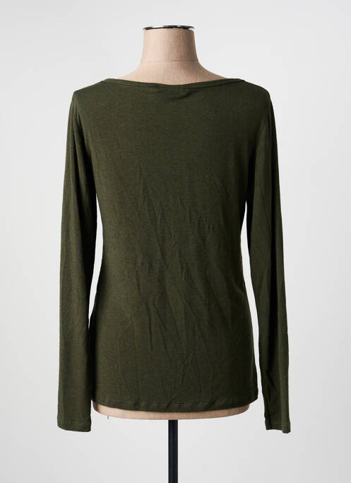 Tricou mâneci lungi mâneci lungi verde PAKO LITTO femme