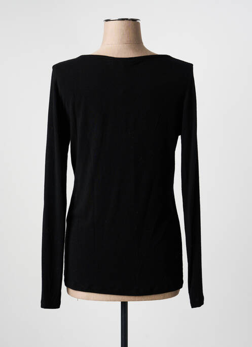 Tricou mâneci lungi mâneci lungi negru PAKO LITTO femme