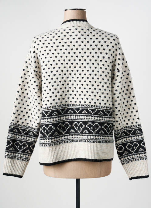 Vestă cu mâneci lungi elasticitate bej WHITE STUFF femme