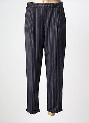 Pantalon 7/8 talie înaltă talie înaltă albastru PAKO LITTO femeie