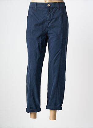 Pantalon 7/8 talie elastică mărime normală albastru WHITE STUFF femme