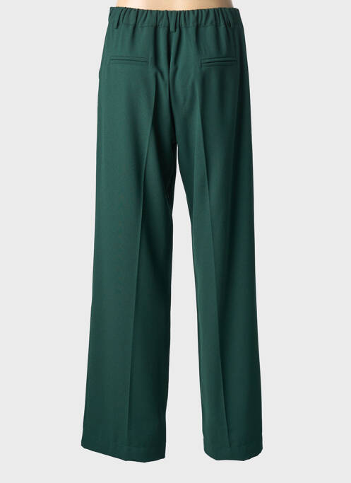 Pantalon drept țesătură crep mărime normală verde PAKO LITTO femme