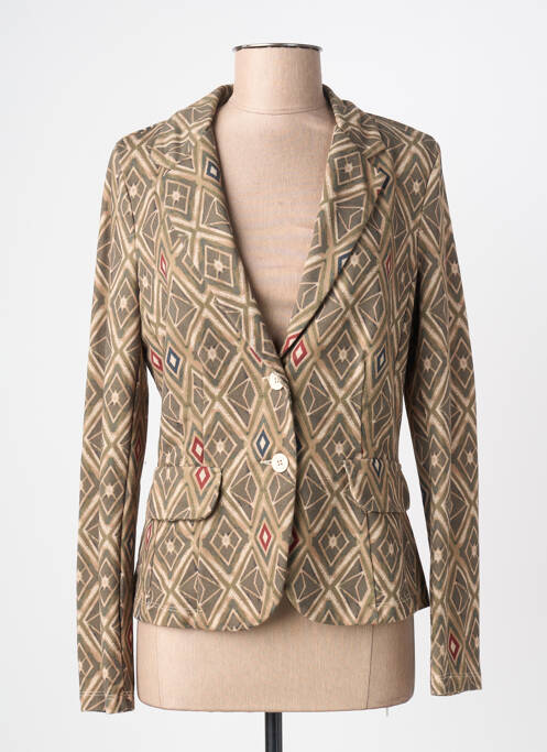 Sacou buzunare false verde PAKO LITTO femme