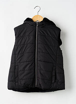 Geacă matlasată reversibil cu glugă negru MAYORAL fille