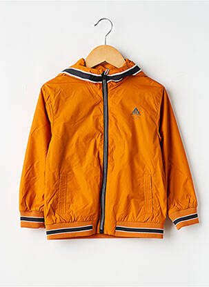 Jachetă vânt efect material satinat cu glugă portocaliu MAYORAL garcon