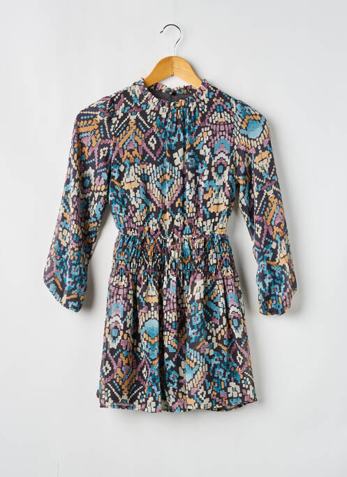 Rochie midi căptușeală mâneci lungi albastru MAYORAL fille