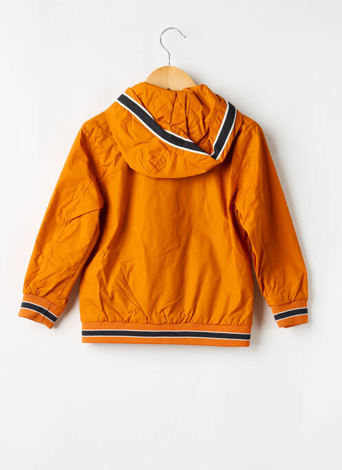Jachetă vânt efect material satinat cu glugă portocaliu MAYORAL garcon