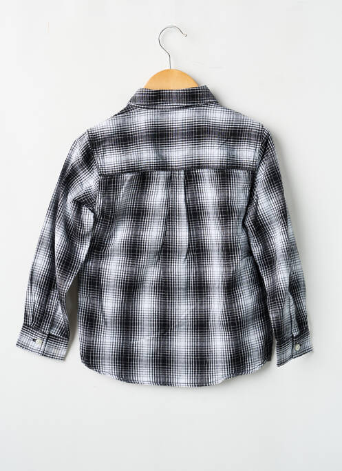 Cămașă cu mâneci lungi țesătură poplin negru LOSAN garcon