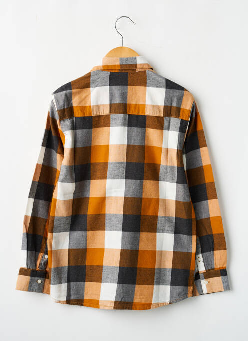 Cămașă cu mâneci lungi țesătură poplin portocaliu MAYORAL garcon