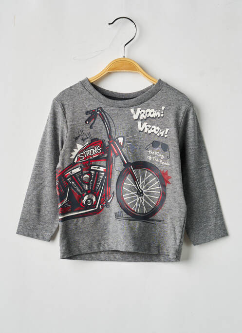 Tricou mâneci lungi mâneci lungi gri BOBOLI garcon