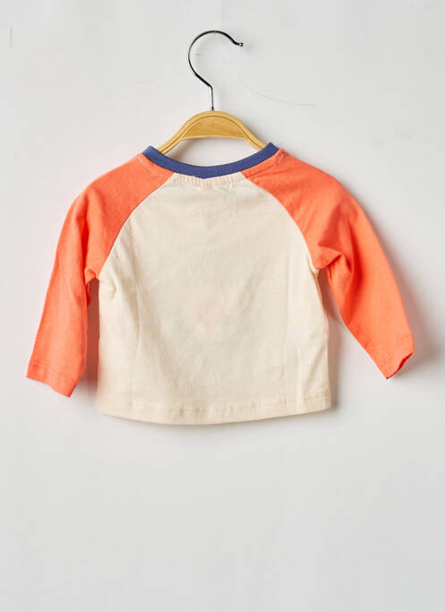 Tricou mâneci lungi mâneci lungi portocaliu BOBOLI garcon