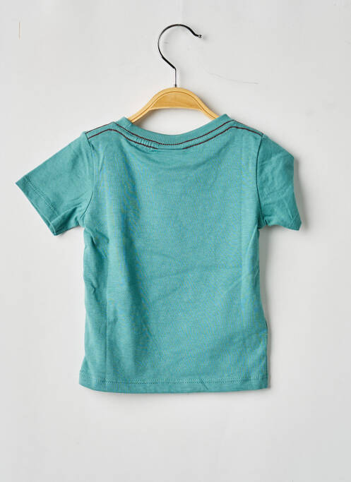 Tricou elasticitate mâneci scurte verde BOBOLI garcon