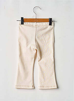 Pantalon slim talie elastică talie elastică bej MAYORAL fată