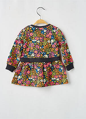 Rochie scurtă mâneci lungi mâneci lungi negru BOBOLI fată