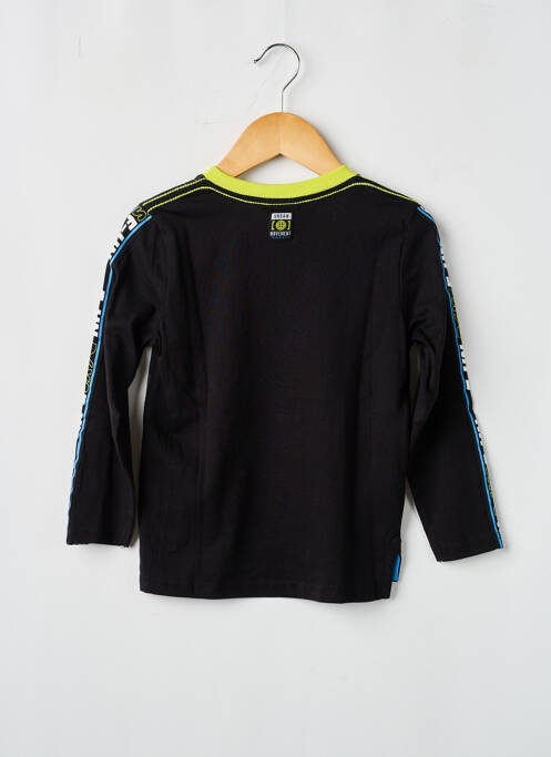 Tricou mâneci lungi mâneci lungi negru BOBOLI garcon