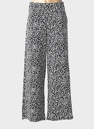 Pantalon larg mărime normală mărime normală negru ICHI femme