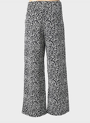 Pantalon larg mărime normală mărime normală negru ICHI femeie