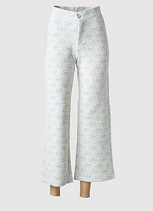Pantalon 7/8 elasticitate mărime normală alb GARCIA femeie