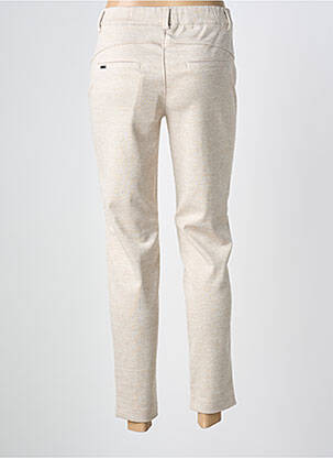Pantalon 7/8 elasticitate mărime normală bej STREET ONE femeie