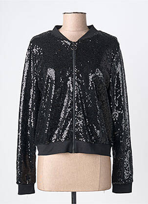 Jachete casual guler rotund negru TIFFOSI femeie