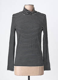 Tricou mâneci lungi mâneci lungi negru BROADWAY femme