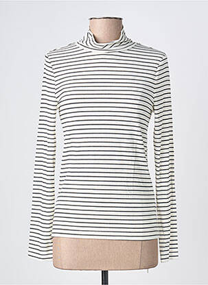 Tricou mâneci lungi mâneci lungi alb BROADWAY femeie