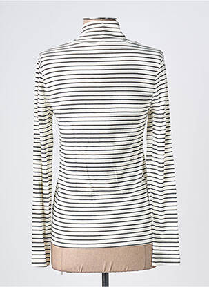 Tricou mâneci lungi mâneci lungi alb BROADWAY femeie