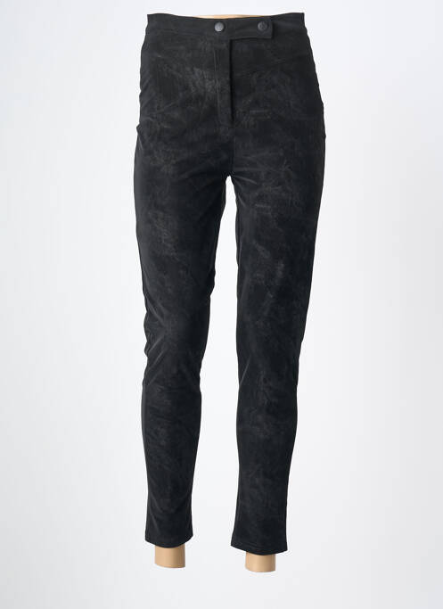 Pantalon slim elasticitate mărime normală negru TIFFOSI femme