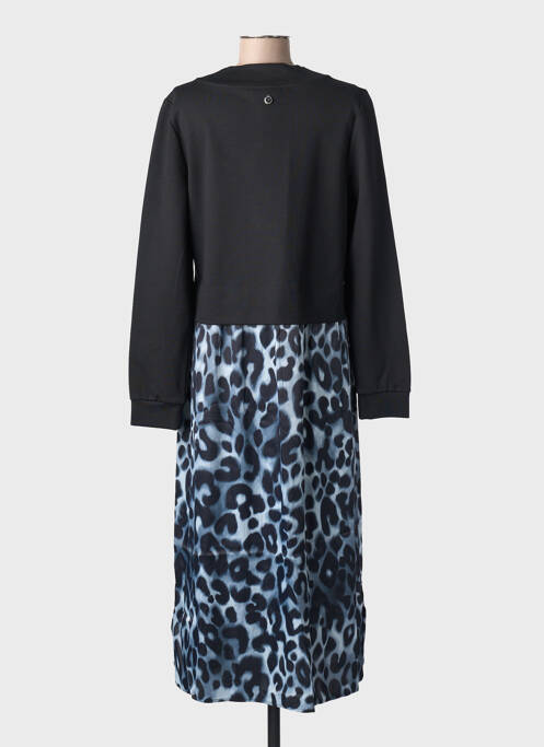 Rochie lungă mâneci lungi mâneci lungi negru STREET ONE femme